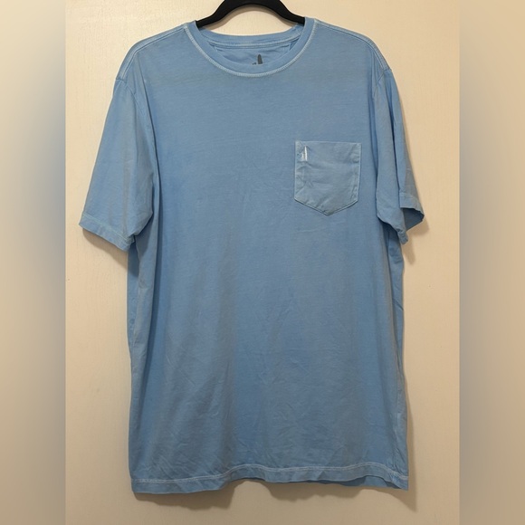 johnnie-O Sky Blue Short Sleeve Tee Size L - Picture 1 of 6